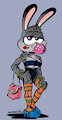 Judy in the streets