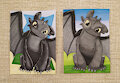 Toothless ACEO by KiaraSLZ
