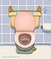 Toilet Trouble (C) by PurpleTheCharmander