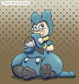 Riolu Onesie by PurpleTheCharmander