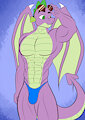 Dragon Hunk at 9 'o Clock! by SpeedoNerd