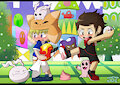 Collab: Digimon Babysitting by JaredSteeleType