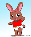 Amy the Bunny -By pichu90-