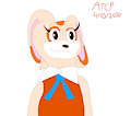 FA: Cream The Rabbit by PrincessTheWolf
