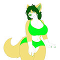 Izzy Posing (Transparent)