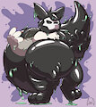 [COM] Black latex's mask by silverdragon