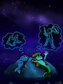 Commission - Stargaze Sea