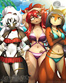 Patreon Reward:  Katherine Moccha and  Zoana Summer Time Fun by ABD