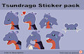 Tsundrago telegram sticker pack by sneaks