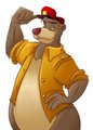Papa bear is showing off! (by FrothingLezard)