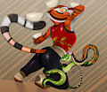 Tigress X Viper by Wizardstic