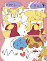 Tails x Zooey - Sneeze by MauricioG