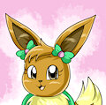 Fiona The Eevee -By Platinasena-