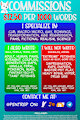 Writing Commission information