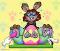 Mixy's Easter Egg Tickle Torture by AngelBlancoArts