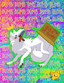 A wolf in a box commission by CGR