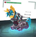 Glimmer Shield is unimpressed by toxic sludge