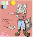 Simone's Reference Sheet by Peachielee