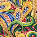 Adult coloring book - abstract by KiaraSLZ