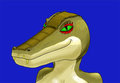 Croc Bust Shot by soline
