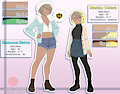 Ramona and Masako Refsheet