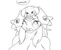 Fenekmon doodle~ ft Liliber