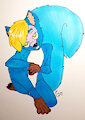 Trevor Blue Squirrel 19