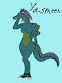 Yasmeen the Spinosaurus by Velociripper