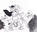 Those That Lurk In The Monochrome Graveyard