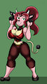 Amber the Miltank by Size11Shaolins