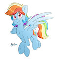 Rainbow smirk