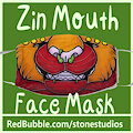 RedBubble Masks - Zin Mouth