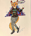 Far Out Fox by AFoxNamedArrow