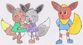 Eevee Cousin Hugs