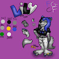 Lily Fox Reference sheet by Alexwxlf22