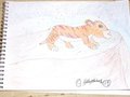 Cub Sin on top of Pride rock by sindragon