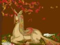 Autum Unicorn by RogueSareth