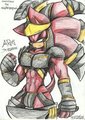 Commission: Ares the Hedgehog