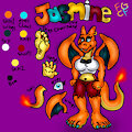 Jasmine Reference sheet by Alexwxlf22
