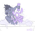 Parple Panic by Animancer