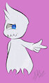 a ghost by Drawshi