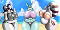 Beach Trio