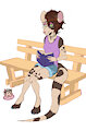 Rattus on a Bench