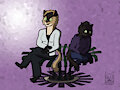 Two Good Cats by gamepopper