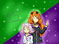 LyncxAlice (Little Neptune and Adult Neptune) by RileySkullDragon