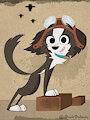 Amelia earthart by CoonCollie