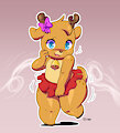 Shy Little Deer (by Joaoppereiraus)