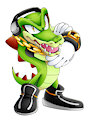 Vector the Crocodile Render by 321pietime