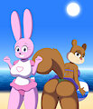 Brainy Beach Babes