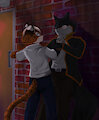 Dark alley by Blueberryfoxz